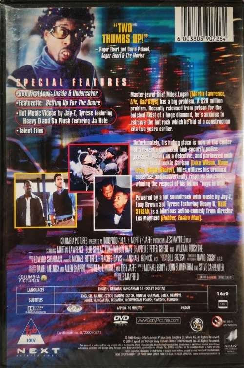 Blue Streak (DVD) NE [New]